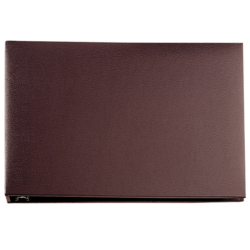 Burgundy Premier 3Ring Binder Employee Checks by Harland Clarke