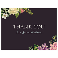Wedding Thank You Cards,Personalized Thank You Cards,Folded Thank You Notes,Thank You Notes,Thank You Cards