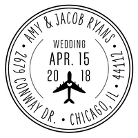 Personalized Wedding Stamps Expressionery Destination Custom Stamp