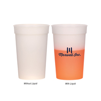 party cups,color changing cups,plastic cups,mood stadium cups,color changing stadium cups