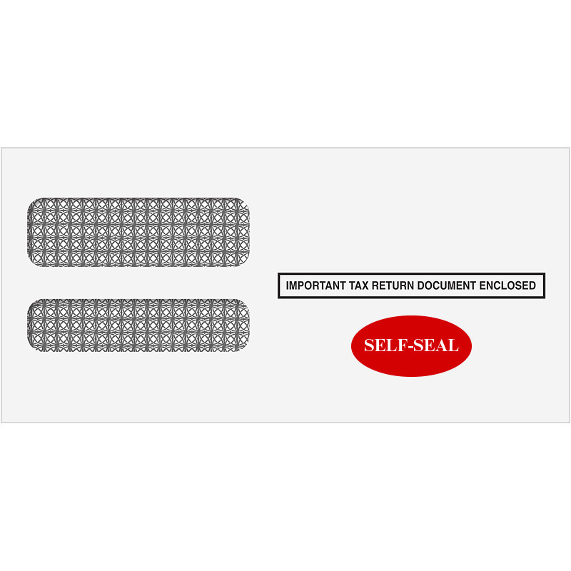 DoubleWindow Envelopes for W2 Sage Checks and Forms