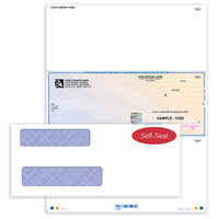 Check & Envelope,Kit,Multi-Purpose Check,Laser Check,High Security,Bundle