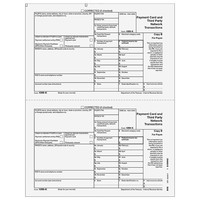 Third Party,Payment Card,1099-K,Tax Form,Laser,1099