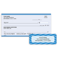 Kit,Address Labels,Personal Check,Bundle